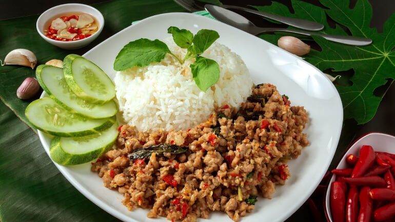 【タイ料理の豆知識】～ガパオライス～