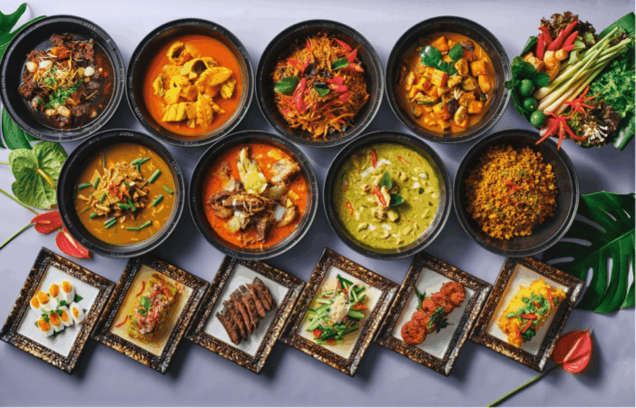 日替わりで味わうタイ4地域の本格カレー
